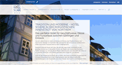 Desktop Screenshot of hotel-schere.de